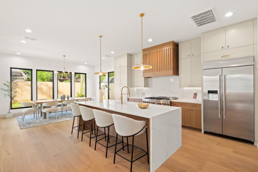 Furnished interior view inside a new home in , Houston (Image 7).