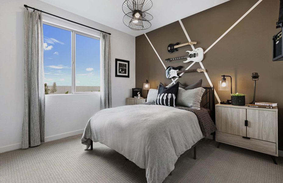 Bedroom 2 | Parker | Sunrise - Valley Series | Surprise, AZ | Landsea Homes