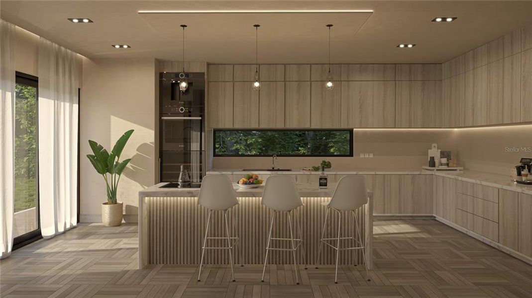 Furnished interior view inside a new home in , Punta Gorda (Image 4).