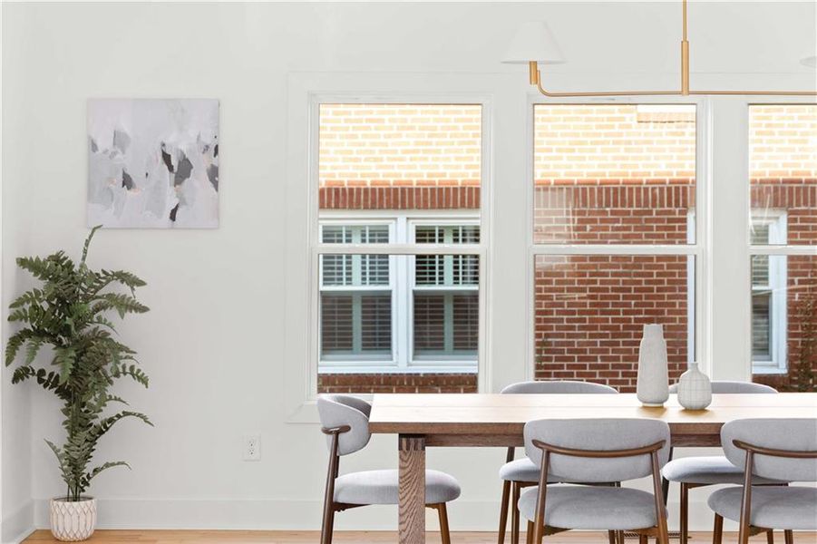 Furnished interior view inside a new home in , Atlanta (Image 7).