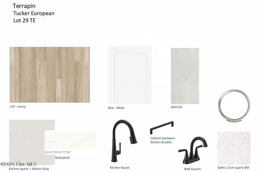 Sample of building materials used in homes in Terrapin, Leland (Image 15). Sample of building materials used in homes in Terrapin, Leland (Image 15).