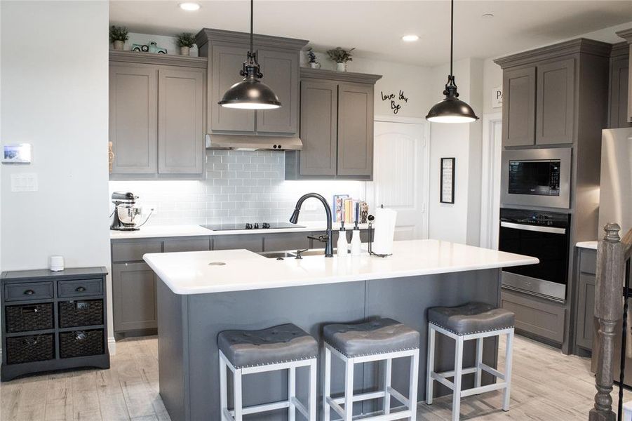 Furnished interior view inside a new home in , Mansfield (Image 27).