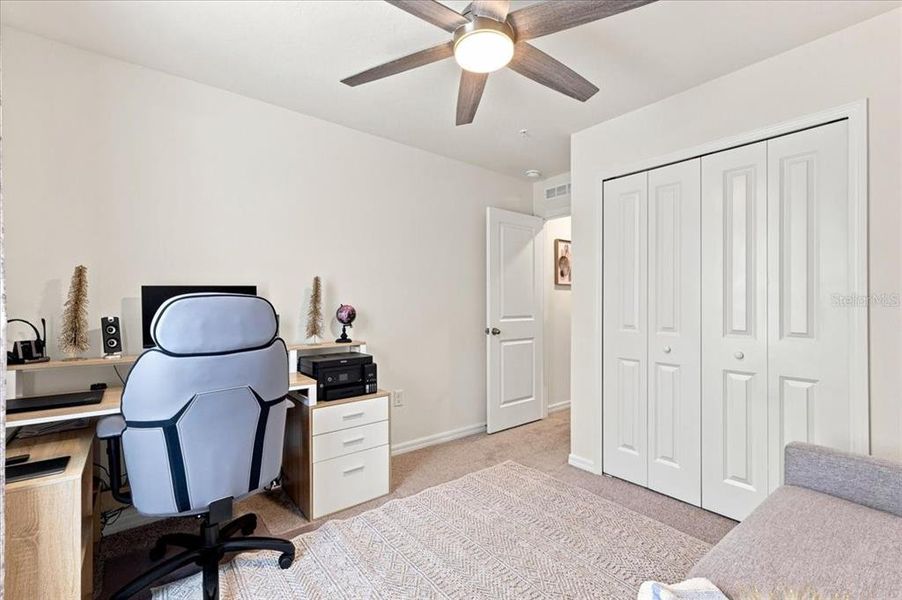 Furnished interior view inside a new home in Towns at Riverwalk, Sanford (Image 24). Furnished interior view inside a new home in Towns at Riverwalk, Sanford (Image 24).