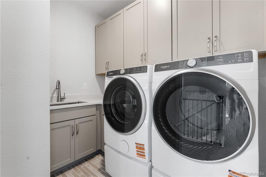 Close-up of interior finishes inside a home in Portrait at The Canyons, Castle Pines (Image 19).
