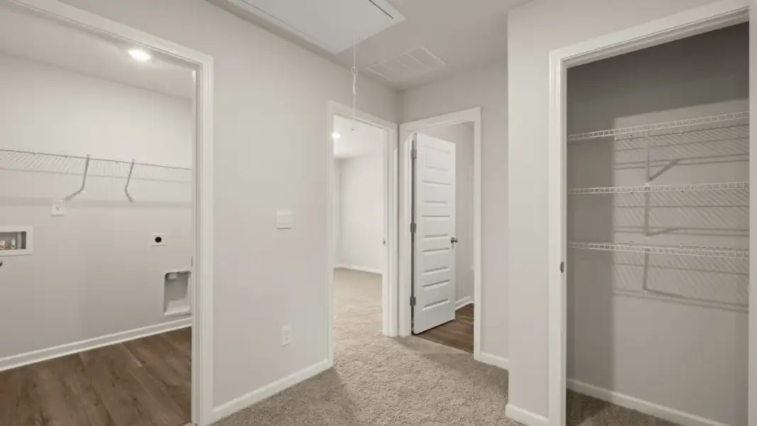 Representative unfurnished interior of a home built from the Ansley by D.R. Horton in Stillwater Lake Oconee, Eatonton (Image 24).