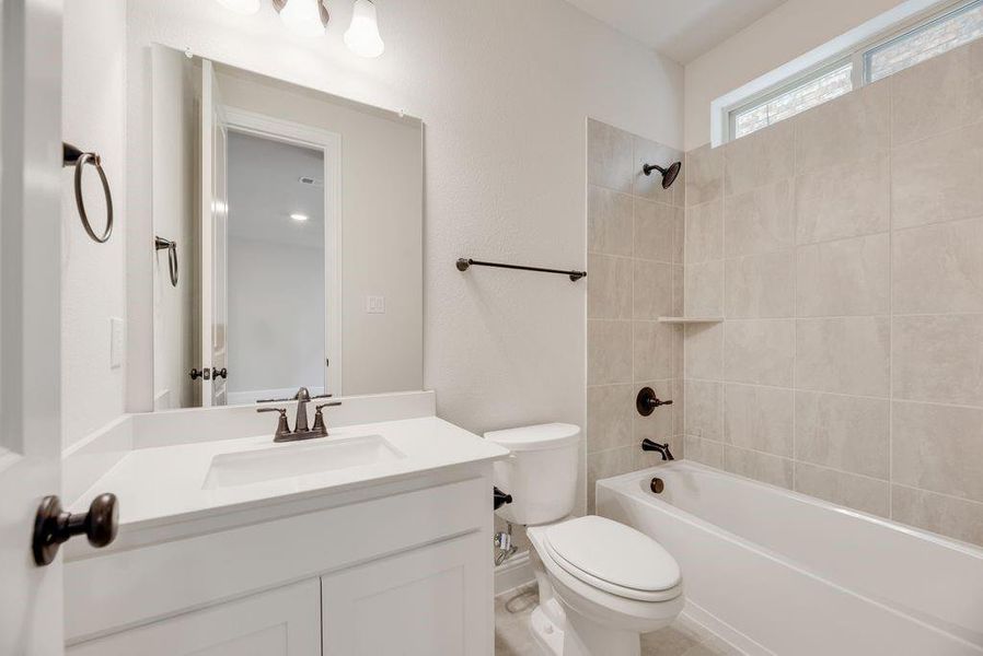 Furnished interior view inside a new home in Frisco Hills, Little Elm (Image 9).