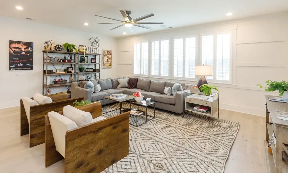 Representative furnished interior of a home built from the Solana by Classica Homes in Arden Mill, Fort Mill (Image 37).