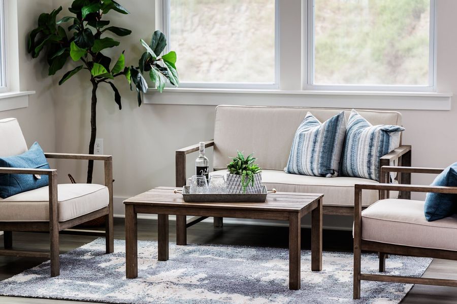 Furnished interior view inside a new home in Stonebarrow, Lillington (Image 12). Furnished interior view inside a new home in Stonebarrow, Lillington (Image 12).