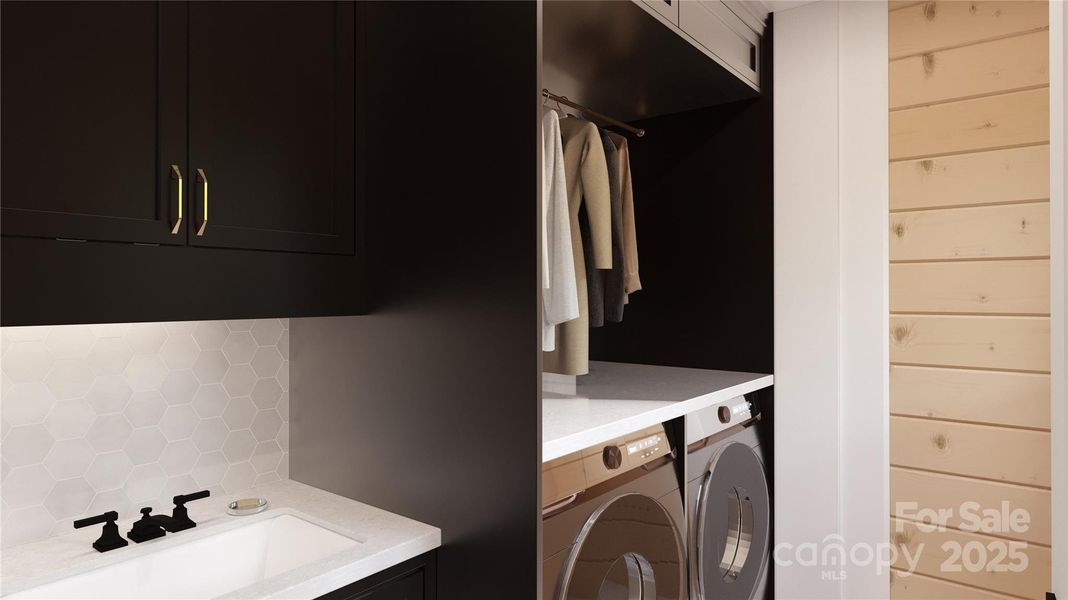 Furnished interior view inside a new home in , Connelly Springs (Image 13).