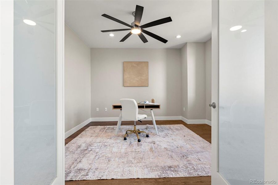 Furnished interior view inside a new home in , Hudson (Image 17).