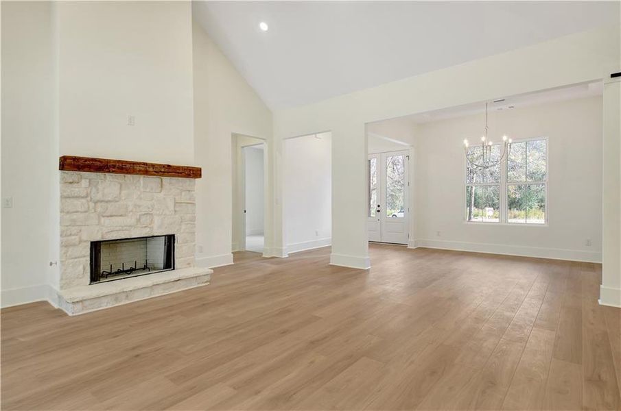 Spacious, unfurnished interior of a new home in , Luthersville (Image 20).
