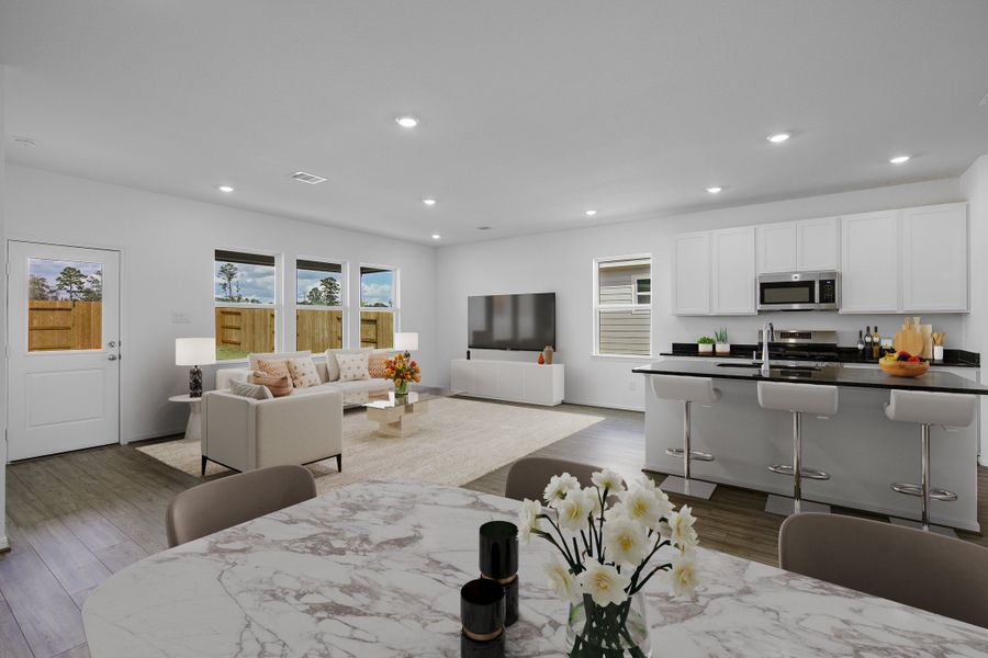 Furnished interior view inside a new home in Hockley Meadows, Hockley (Image 12).