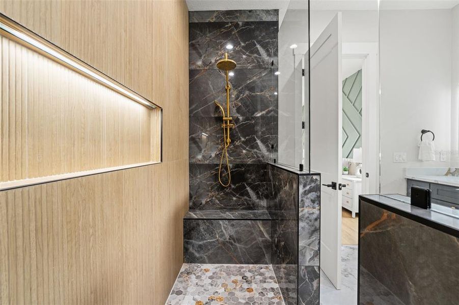 Close-up of interior finishes inside a home in , Brooksville (Image 24). Close-up of interior finishes inside a home in , Brooksville (Image 24).