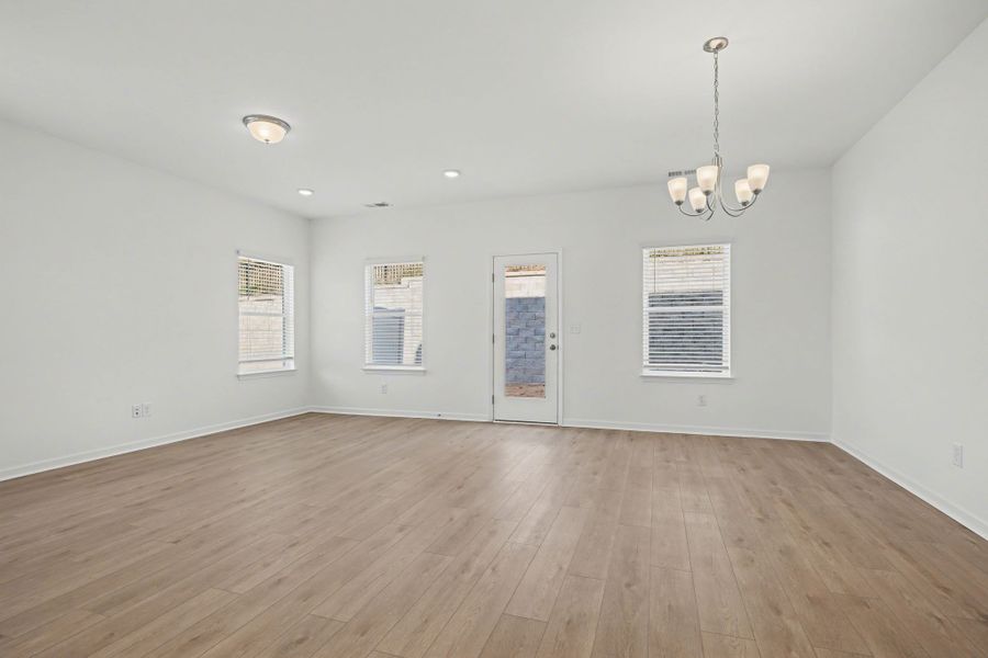 Spacious, unfurnished interior of a new home in Ironhorse, Dickson (Image 24). Spacious, unfurnished interior of a new home in Ironhorse, Dickson (Image 24).