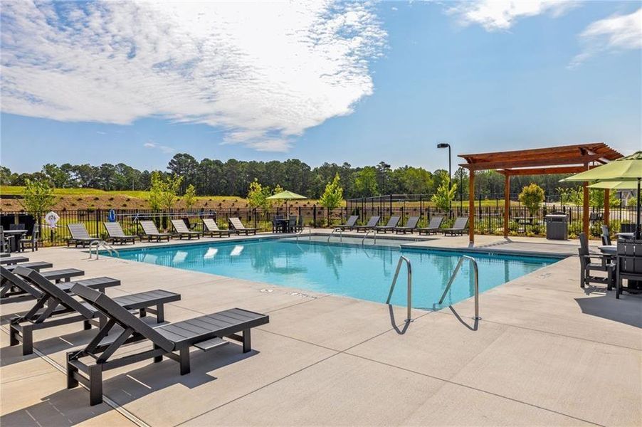 Community amenities in The Courtyards at Bailey Farms, Dacula (Image 34).