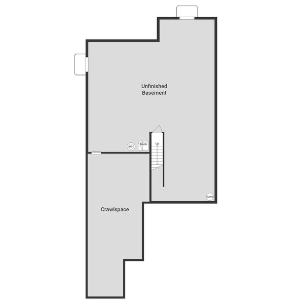 2D floor plan layout of this home in Banning Lewis Ranch - New Homes Colorado Springs, Colorado Springs, CO (Image 3).