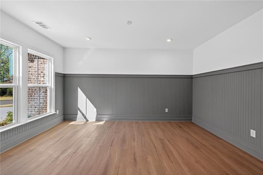 Spacious, unfurnished interior of a new home in Riversprings, Dacula (Image 25).
