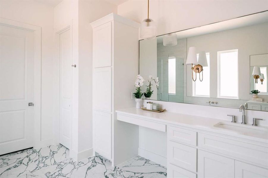 Furnished interior view inside a new home in , Aledo (Image 11).