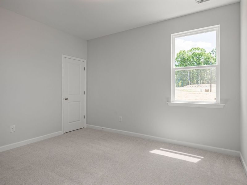 Representative unfurnished interior of a home built from the The Birch II A by Davidson Homes LLC in Tobacco Road, Angier (Image 25). Representative unfurnished interior of a home built from the The Birch II A by Davidson Homes LLC in Tobacco Road, Angier (Image 25).