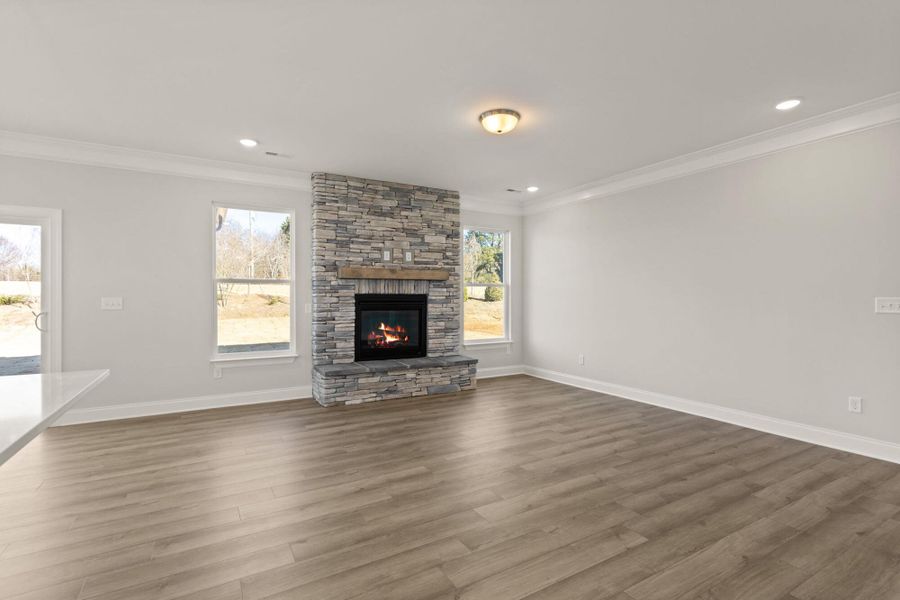 Spacious, unfurnished interior of a new home in Founders Club, Moore (Image 15).