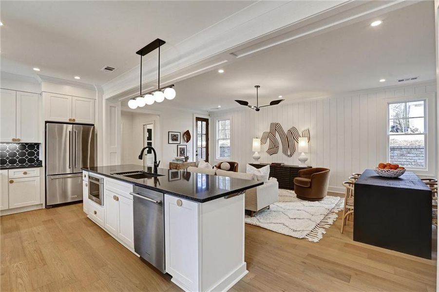 Furnished interior view inside a new home in , Gainesville (Image 37).