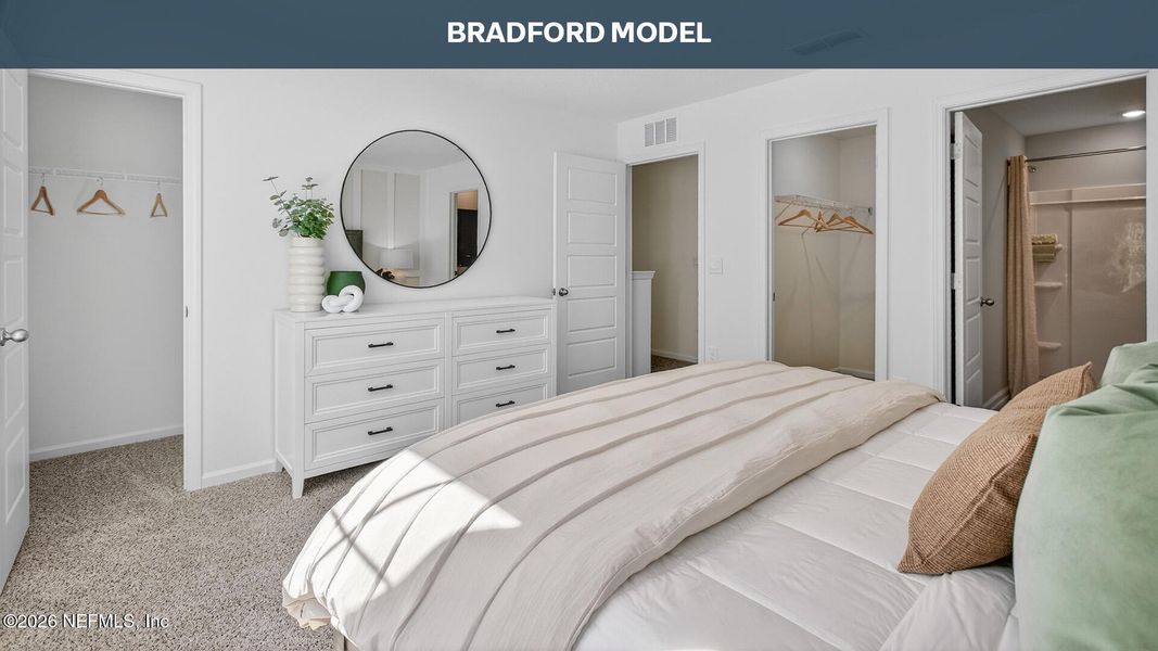 Furnished interior view inside a new home in Liberty Cove, Yulee (Image 11).