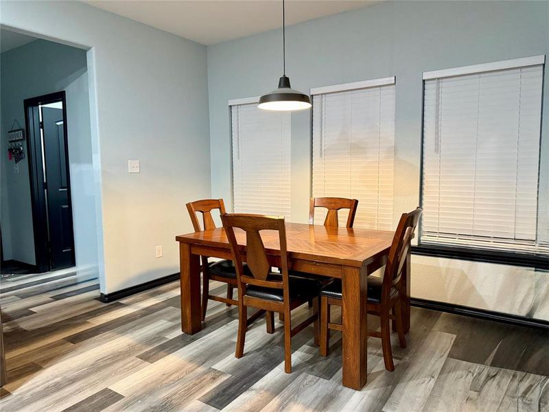 Furnished interior view inside a new home in , Point (Image 11).