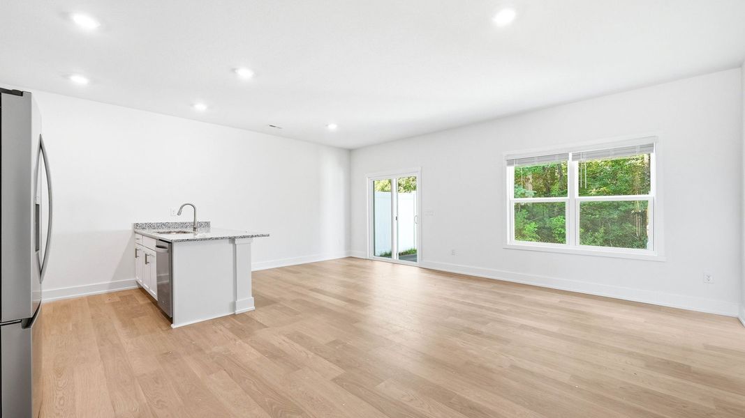 Spacious, unfurnished interior of a new home in Macon Townhomes, Seymour (Image 13). Spacious, unfurnished interior of a new home in Macon Townhomes, Seymour (Image 13).
