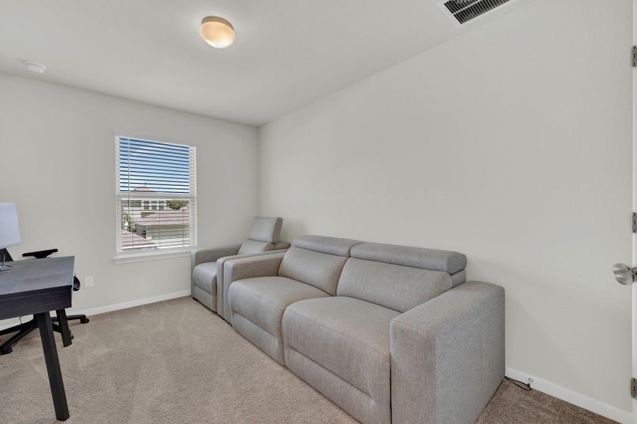 Furnished interior view inside a new home in , San Marcos (Image 15). Furnished interior view inside a new home in , San Marcos (Image 15).