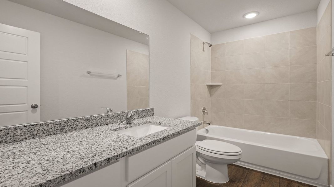 Secondary bathroom