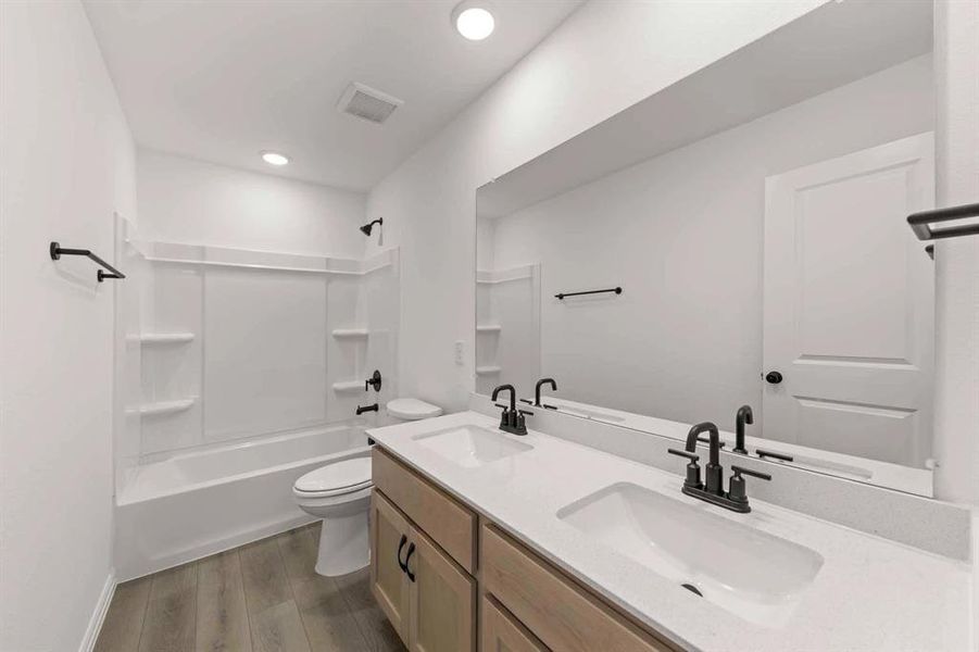 Furnished interior view inside a new home in Devonshire 50s, Forney (Image 12). Furnished interior view inside a new home in Devonshire 50s, Forney (Image 12).