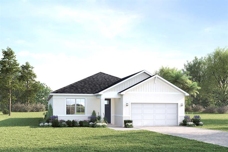 Front exterior of a home in the Brighton community, located in Venice, FL (Image 9). Front exterior of a home in the Brighton community, located in Venice, FL (Image 9).