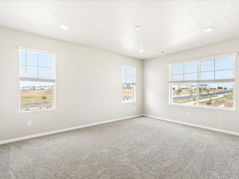 The Sylvan floorplan interior image taken at a Meritage Homes community in Aurora, CO.