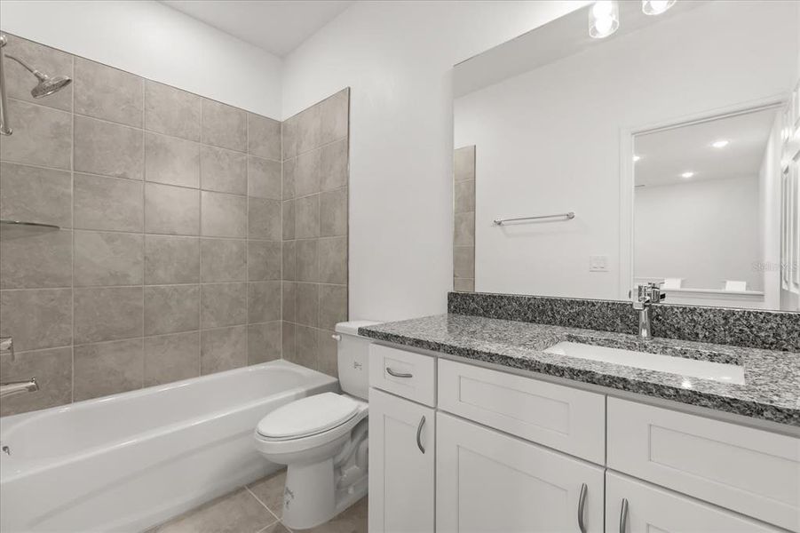 Furnished interior view inside a new home in , Clermont (Image 6). Furnished interior view inside a new home in , Clermont (Image 6).