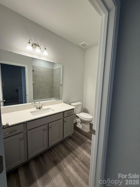 Furnished interior view inside a new home in Nichols Landing, Charlotte (Image 7). Furnished interior view inside a new home in Nichols Landing, Charlotte (Image 7).