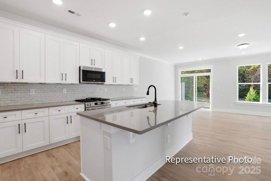 Furnished interior view inside a new home in , Waxhaw (Image 12).