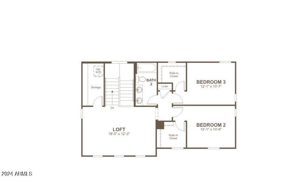 SLV-Lot 155-Floor plan Elderberry-second