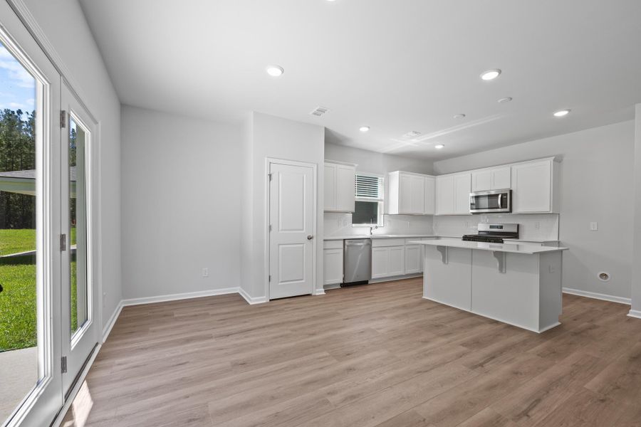Furnished interior view inside a new home in Bradford Pointe, Summerville (Image 4).