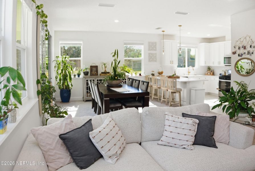 Furnished interior view inside a new home in , St. Augustine (Image 8).