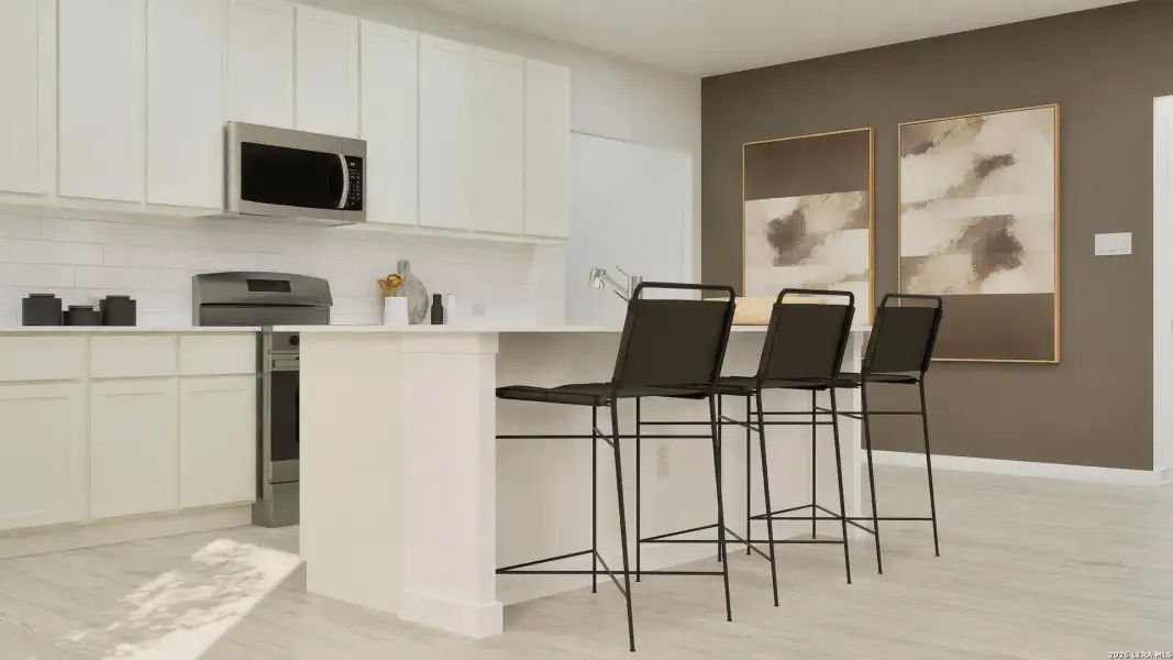 Furnished interior view inside a new home in Simmons Valley, Spring Branch (Image 6).