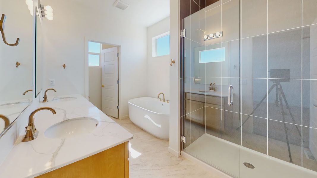 Furnished interior view inside a new home in Hudson Hills, Hudson (Image 7).