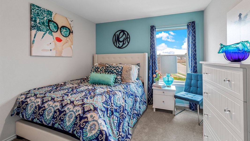 Furnished interior view inside a new home in Monarch at the Meadows, Ponder (Image 25).