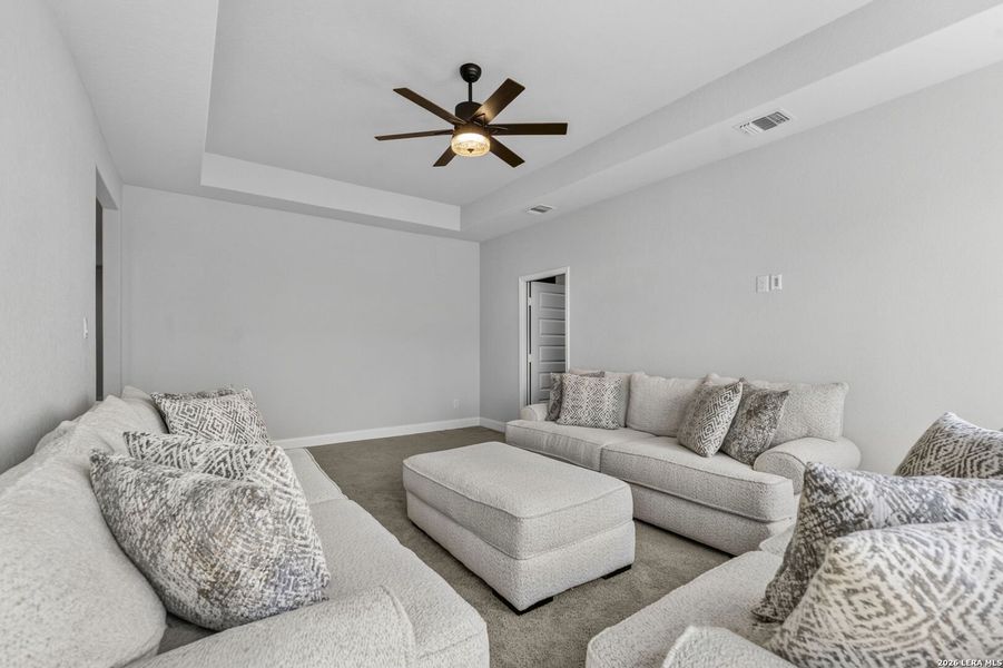 Furnished interior view inside a new home in Kallison Ranch, San Antonio (Image 7).