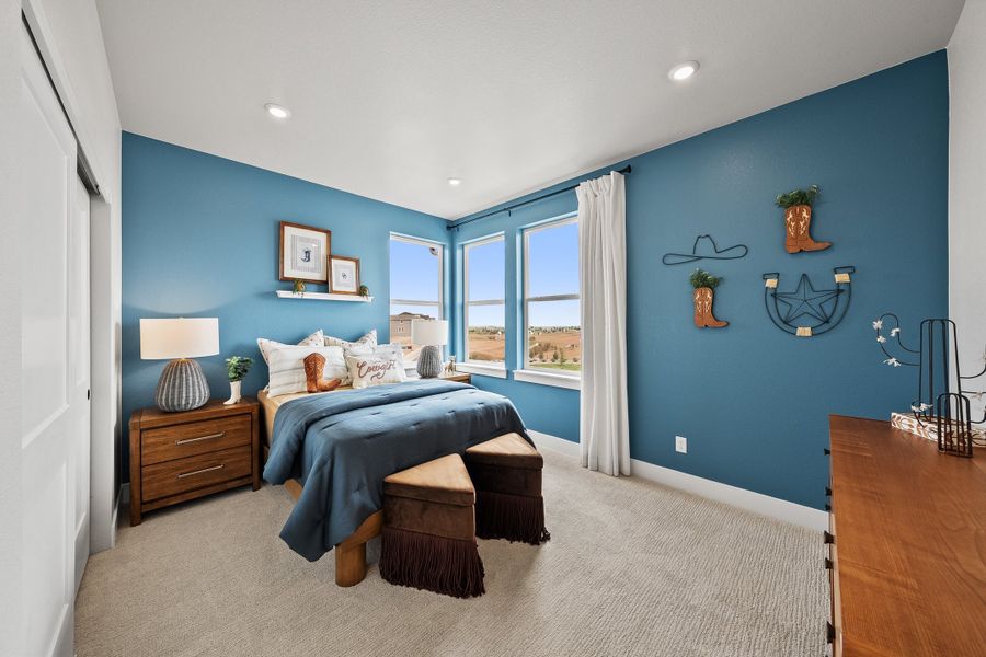 Representative furnished interior of a home built from the 3 by Trumark Homes in Trumark Homes at Sterling Ranch, Littleton (Image 42).