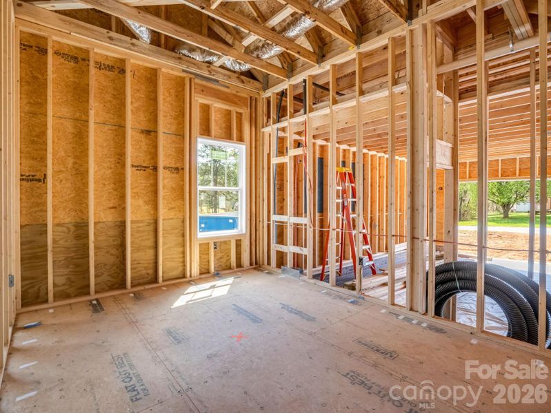 In-progress construction of a new home in , Rutherfordton, NC (Image 23).