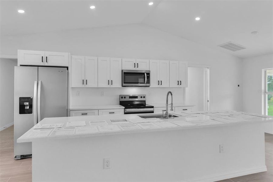 Furnished interior view inside a new home in , Cape Coral (Image 11).