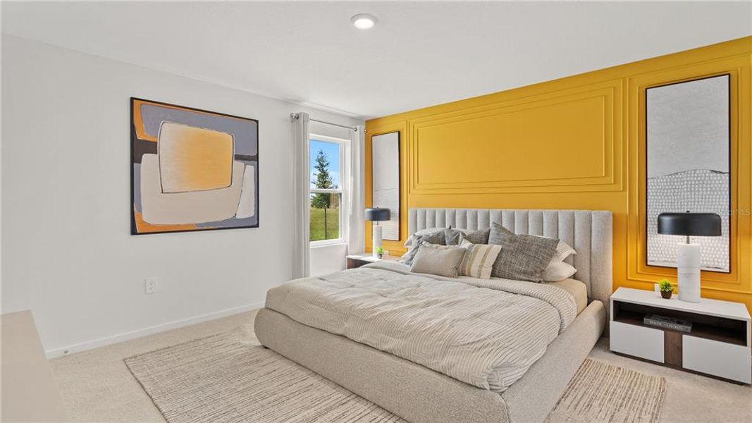 Furnished interior view inside a new home in , Kissimmee (Image 4).