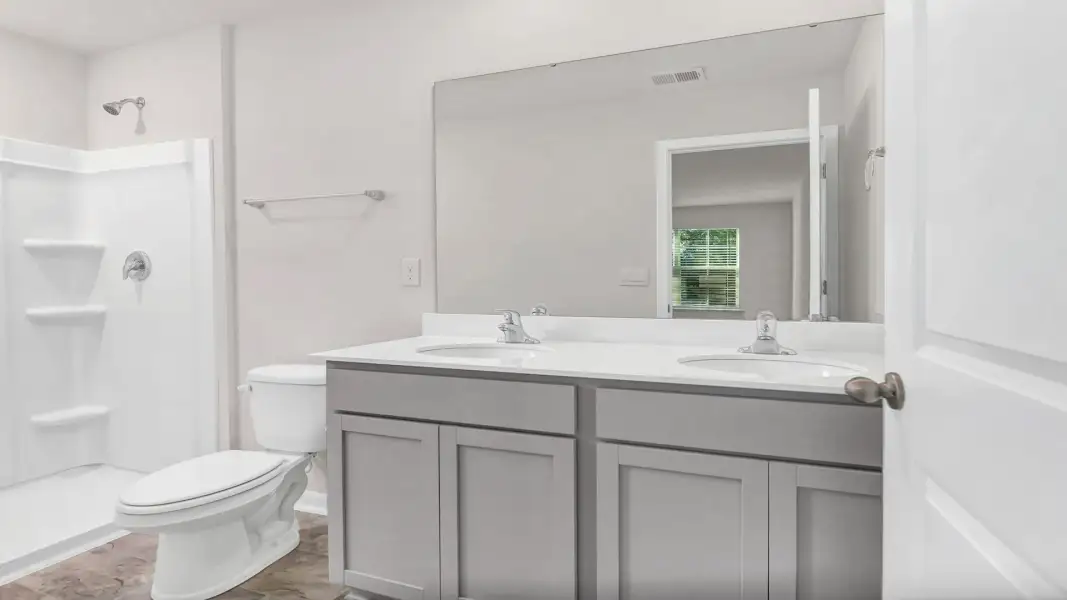 Furnished interior view inside a new home in Hunter's Branch Townhomes, Hopkins (Image 7).