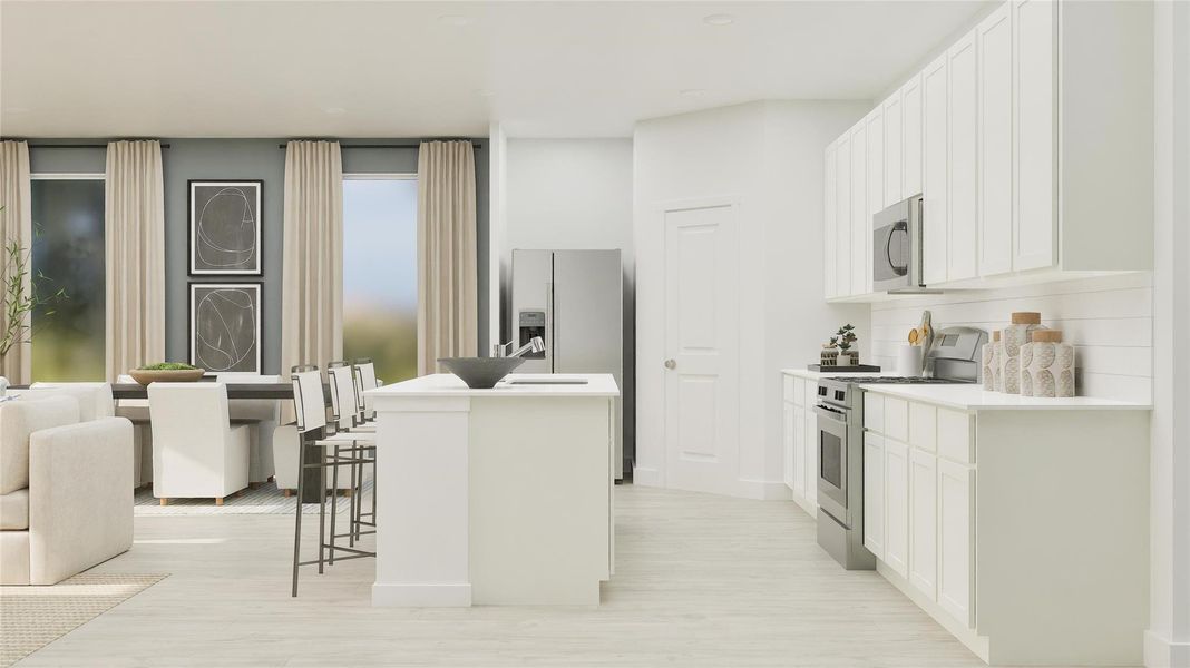 Furnished interior view inside a new home in Pleasant Hill, Bryan (Image 26).