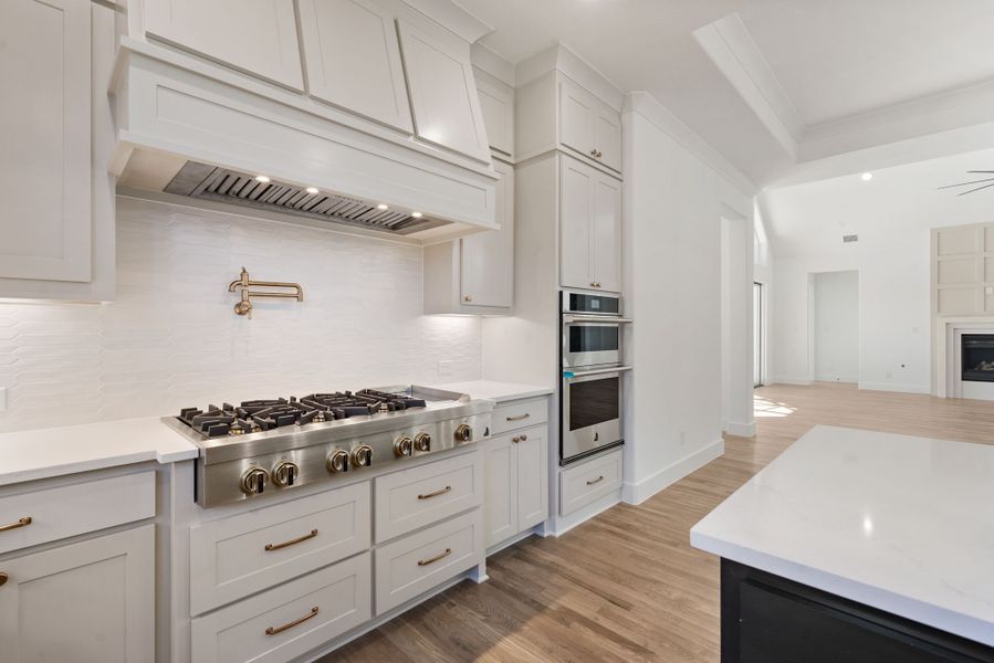 Furnished interior view inside a new home in NorthGlen, Haslet (Image 11).